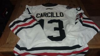 Chicago Blackhawks 2014/15 NHL Winter Classic Daniel Carcillo Game Jersey 2