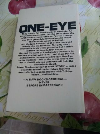 One - Eye/Two - Eyes/Three - Eyes by Stuart Gordon 1973 - 5 DAW 1st Ed 3