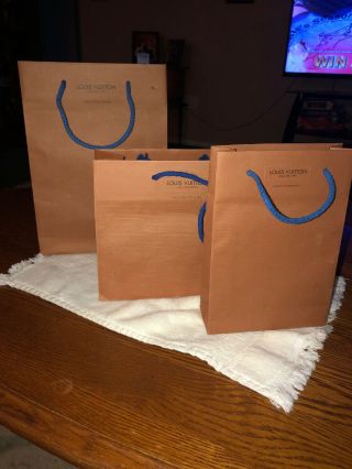 Louis Vuitton Vintage Gift Bags Set Of 3