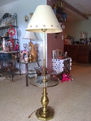 Vintage Brass Floor Lamp Everything.
