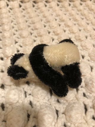 Rare 3” Miniature Antique Steiff Panda Bear 3