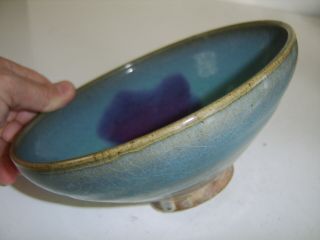Antique Chinese Jun Ware Bowl Song Dynasty Interest