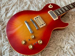 Vintage Gibson Les Paul Deluxe 1972/1973 Cherry Sunburst Usa Electric Guitar
