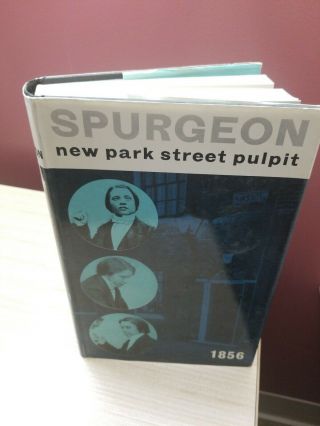 Park Street Pulpit By Charles H Spurgeon Sermons Hb/dj Great Shape