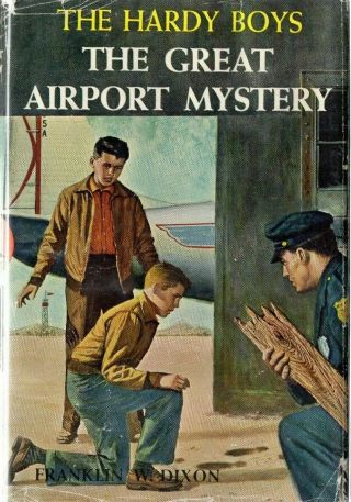 Hardy Boys 9 The Great Airport Mystery By Franklin W Dixon Hc / Wrap Dj