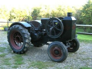 Barn find Antique Flywheel Hit & Miss Tractor 2