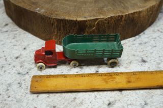 Vintage Tootsietoy Express Semi Truck And Trailer 5 1/2 " 1930 