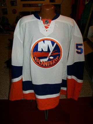 York Islanders Game Worn Reebok Jersey Jesse Joensuu 2009 - 10 58,