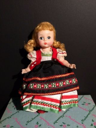 Madame Alexander Polish Doll 780 Vintage 8 " International Series 1965