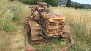 Antique Tractor 1948 International Harvester Td - 6 Crawler