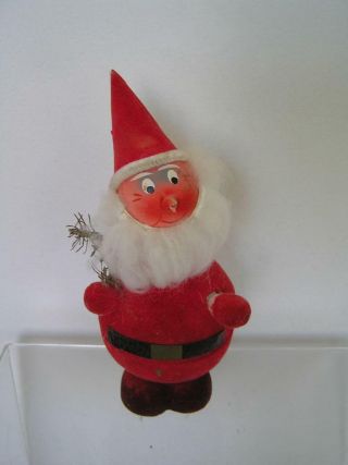 Vintage German Candy Container Santa Clause 8 " Tall