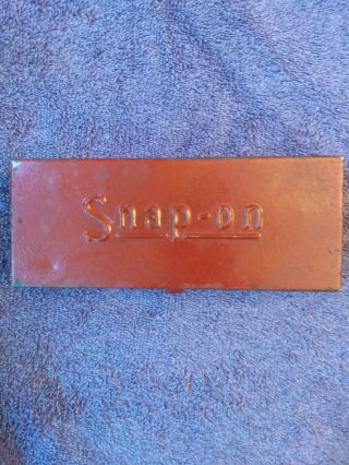 Snap - On 1/4 Vintage Socket Set Box
