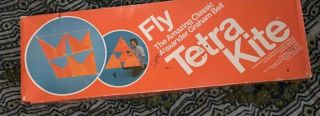 Vintage Classic Alexander Graham Bell Tetra Kite 404 Complete 3