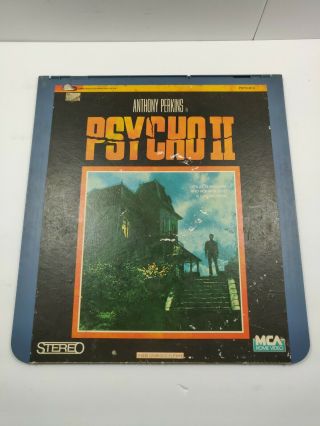 Vintage 1983 Psycho Ii (2) Rca Ced Selectavision Videodisc