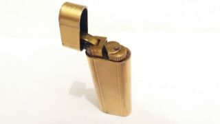 Vintage French Gold Plated Cartier Lighter