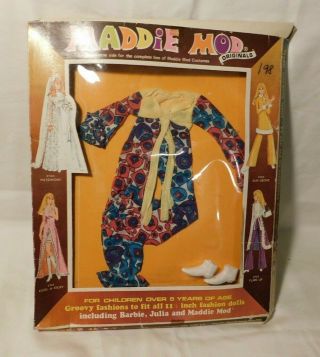 1968 Mego Maddie Mod Doll Outfit 2711 On Stage On Card