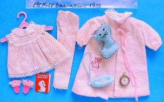 1964 - 66 Skipper 1909 Dreamtime Outfit Complete W Accessories Barbie Sister