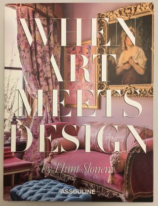 Hunt Slonem When Art Meets Design Assouline First Edition 2014 Antiques Vintage