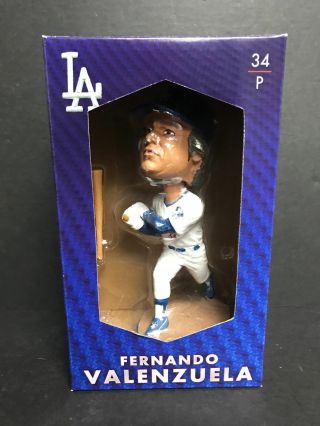 Fernando Valenzuela 2015 Los Angeles Dodgers Batting Pose Bobblehead Sga