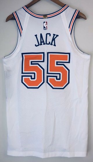 Jarrett Jack York Knicks 2018 Game Worn Nba Statement Jersey (steiner)