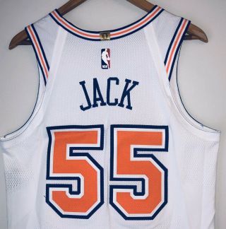 Jarrett Jack York Knicks 2018 Game Worn NBA Statement Jersey (STEINER) 2