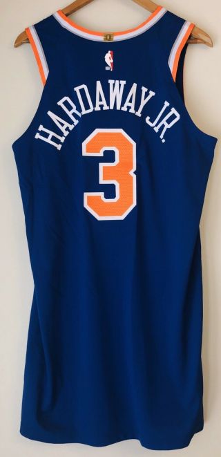 Tim Hardaway Jr.  York Knicks 2019 Game Worn Nba Jersey Steiner/msg Loa