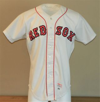 1984 Mike Easler Game Worn Boston Red Sox Home Jersey 7 - Wilson Size 42