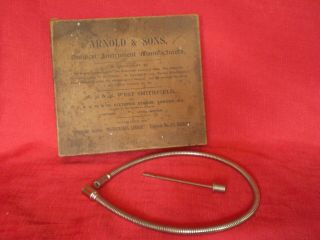 Vintage Boxed Arnold & Sons Medical Instrument
