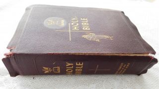 VINTAGE CATHOLIC FAMILY HOLY BIBLE (1950) : Old & Testament/Illustrated/Maps 3