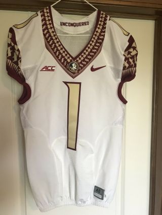 Florida State Seminoles Game Issued Jersey Sz 40