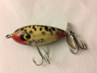 Vintage Smithwick Buck N Bawl Fishing Lure Coachdog Old Bait 2