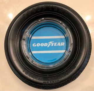Vintage Goodyear Tire Ashtray Very Good