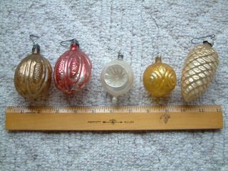 Vintage Christmas ornaments Fruit mercury type 2