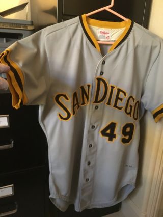 San Diego Padres Game Jersey 1974 42.  Ues To Have Freisleben On Back