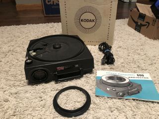 Vintage Kodak Carousel 600 Box F/3.  5 Lens -