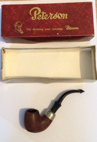 Vintage K&p Peterson System Standard 317 Z Ireland Smoking Smokers Pipe Boxed