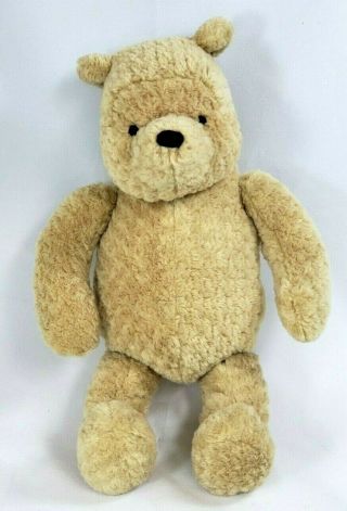 Classic Winnie The Pooh Gund Plush Vintage Textured 11 " Stuffed Teddy Bear Toy