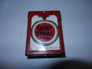Vintage Lucky Strike Cigarette Case Box Holder