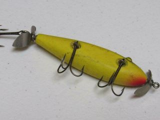 Vintage Paw Paw 2500 Old Wounded Minnow 3