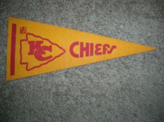 1970 Kansas City Chiefs 12 " Mini Pennant