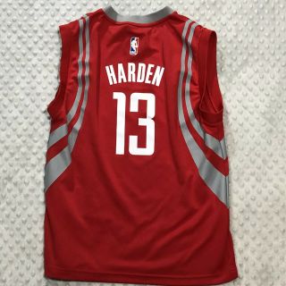 James Harden Adidas Jersey Houston Rockets Nba Red Kids Youth Large