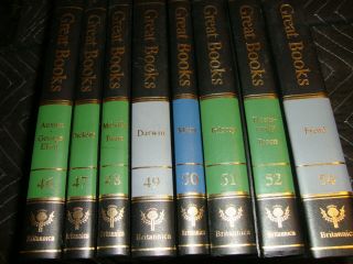Great Books of the Western World Britannica 1993 (Volumes Individually) 250 3