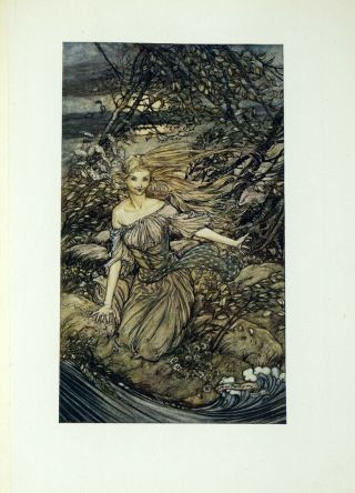 1912 Rare Russian Book By Undine.  With Illustrations By Arthur Rackham