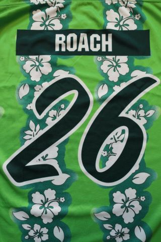 26 Patrick Roach Ohio Bobcats 2019 Hawaiian Night Game - Worn Jersey