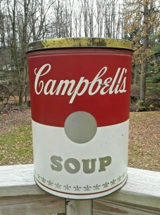 Vintage After Andy Warhol Plasticonvertible Campbell 
