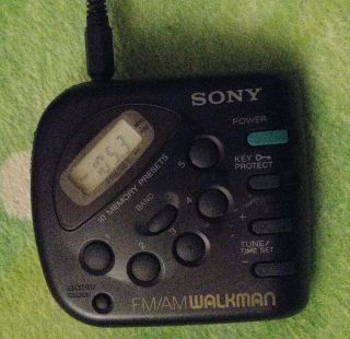 Vintage Sony Am Fm Walkman Srf - M32,  Orig Headphone