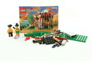 Lego Pirates I Islanders Set 6246 - 1 Crocodile Cage 100 Complete,  Instr.  1994