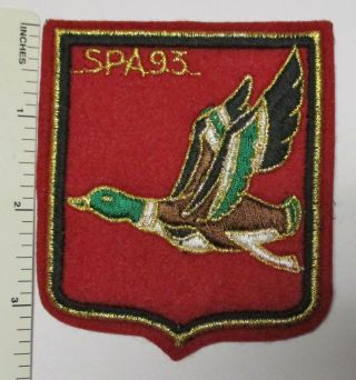 French Air Force Spa 93 Patch Vintage France Armee De L 