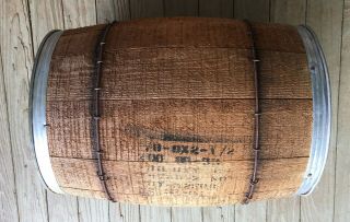 Old Antique Nail Keg / Barrel - - See Photos