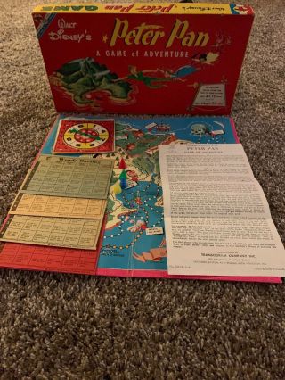 Vintage Board Game Walt Disney 